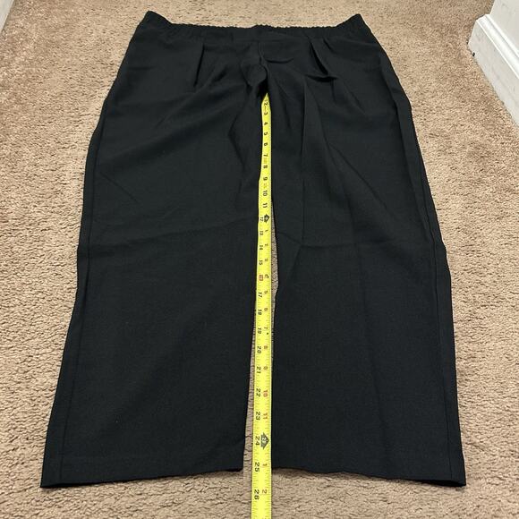 ASOS Black Maternity Pleated Dress Pant Size 8 - 25” Inseam With Tags - Picture 3 of 5
